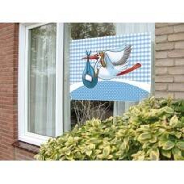 Geboorte: Raamvlag (60cm x 90cm)