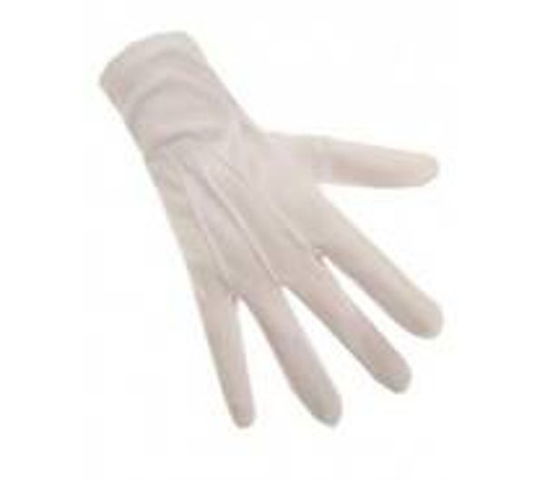 Handschoenen Korte Luxe Wit