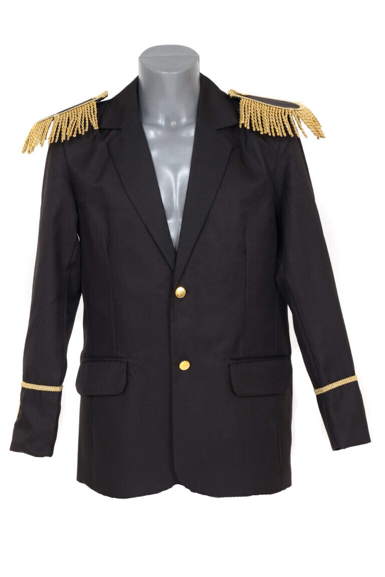 Heren (Carnaval) Jassen: Colbert Zwart