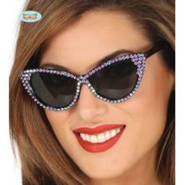 Bril: Paarse Diamanten