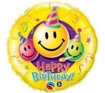 Folie Ballon Helium Verjaardag Happy Birthday