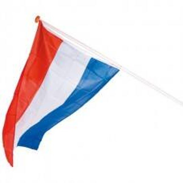 Oranje: Nederlandse Vlag (100cm x 150cm)