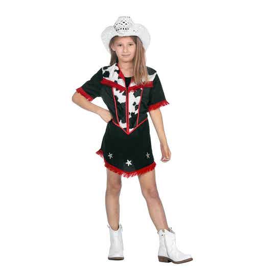 Kinderen Western:  Cowgirl jurkje Gevlekt