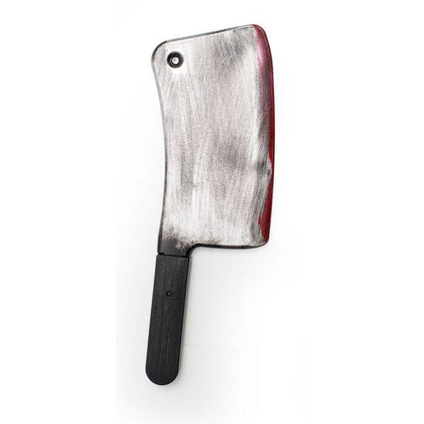 Halloween/Wapen: Bebloed Slagersmes Donker - 42 cm