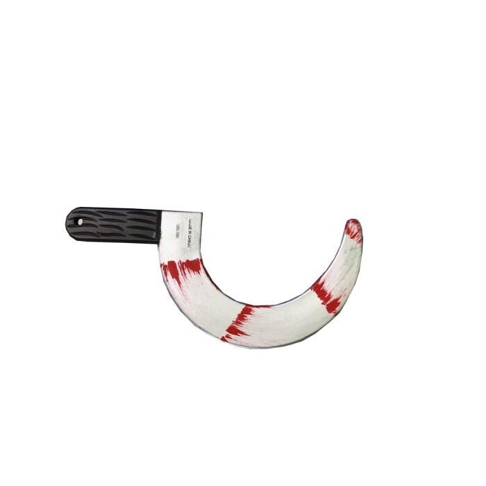Halloween/Wapen: Sikkel met Bloed - 34 cm