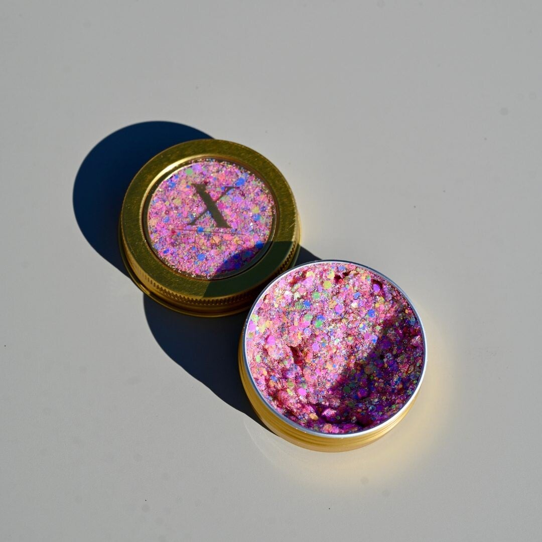 glitters: Dolly Pink Gezicht Glitters
