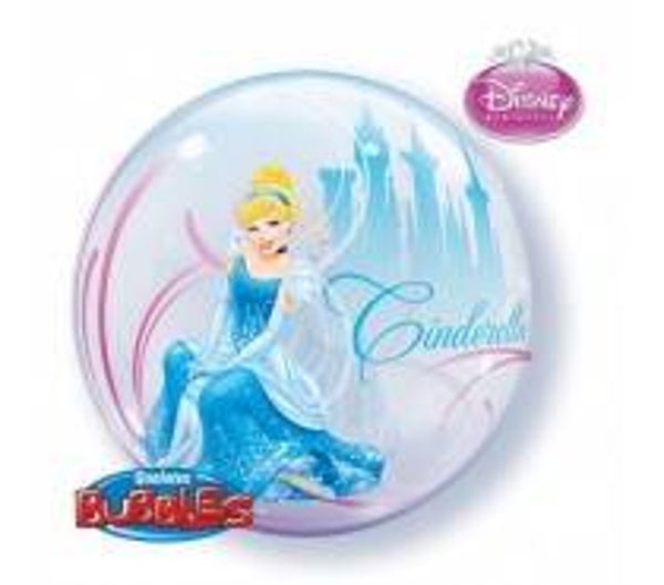 Bubble Ballon Helium Cinderella