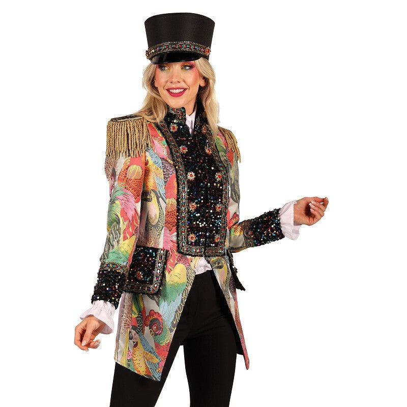 Dames (Carnaval) Jassen: Color Birds