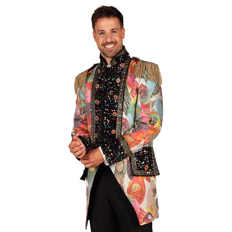 Heren (Carnaval) Jassen: Color Birds