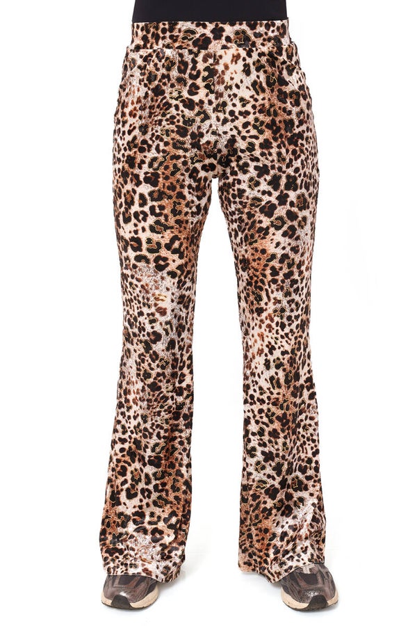 Dames Disco, Glitter & Fout: Flaired pants panther pansamt