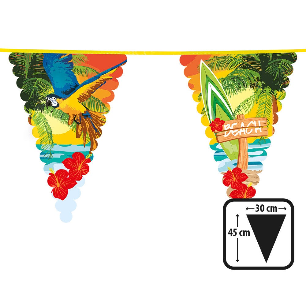 Hawaï: Reuze Vlaggenlijn Beach