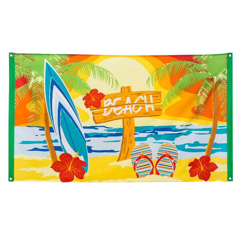 Hawaï: Beach Vlag (90cm x 150cm)