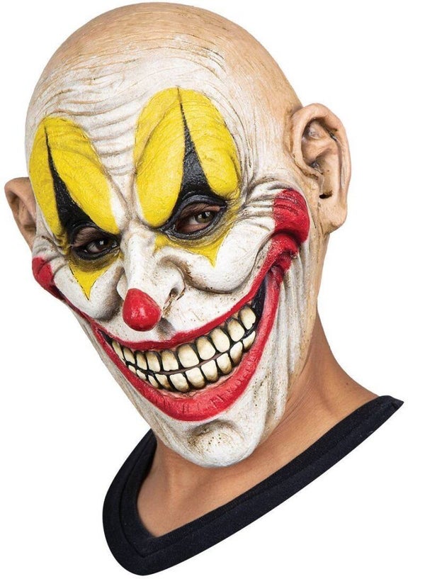 Maskers: Volledig Hoofdmasker - Freaky Clown