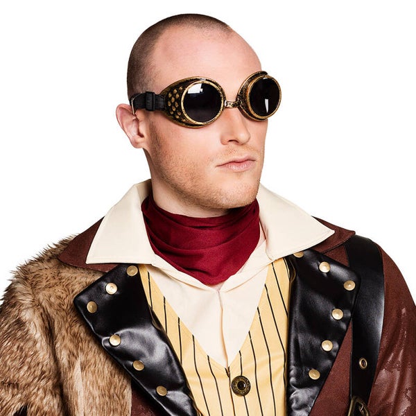 Bril: Steampunk Goud