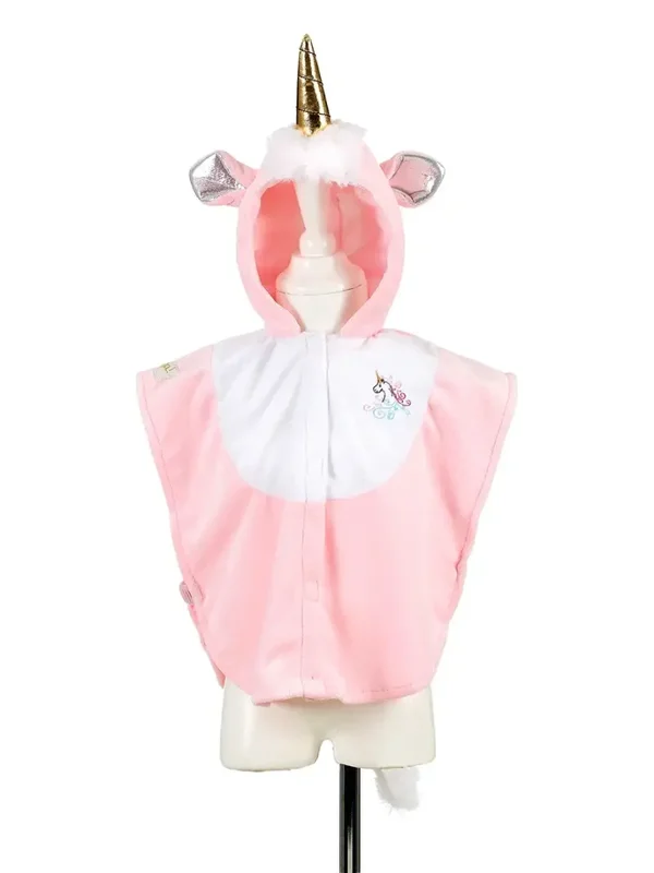 Kleuter/Baby: Unicorn Cape Roze (onesize)