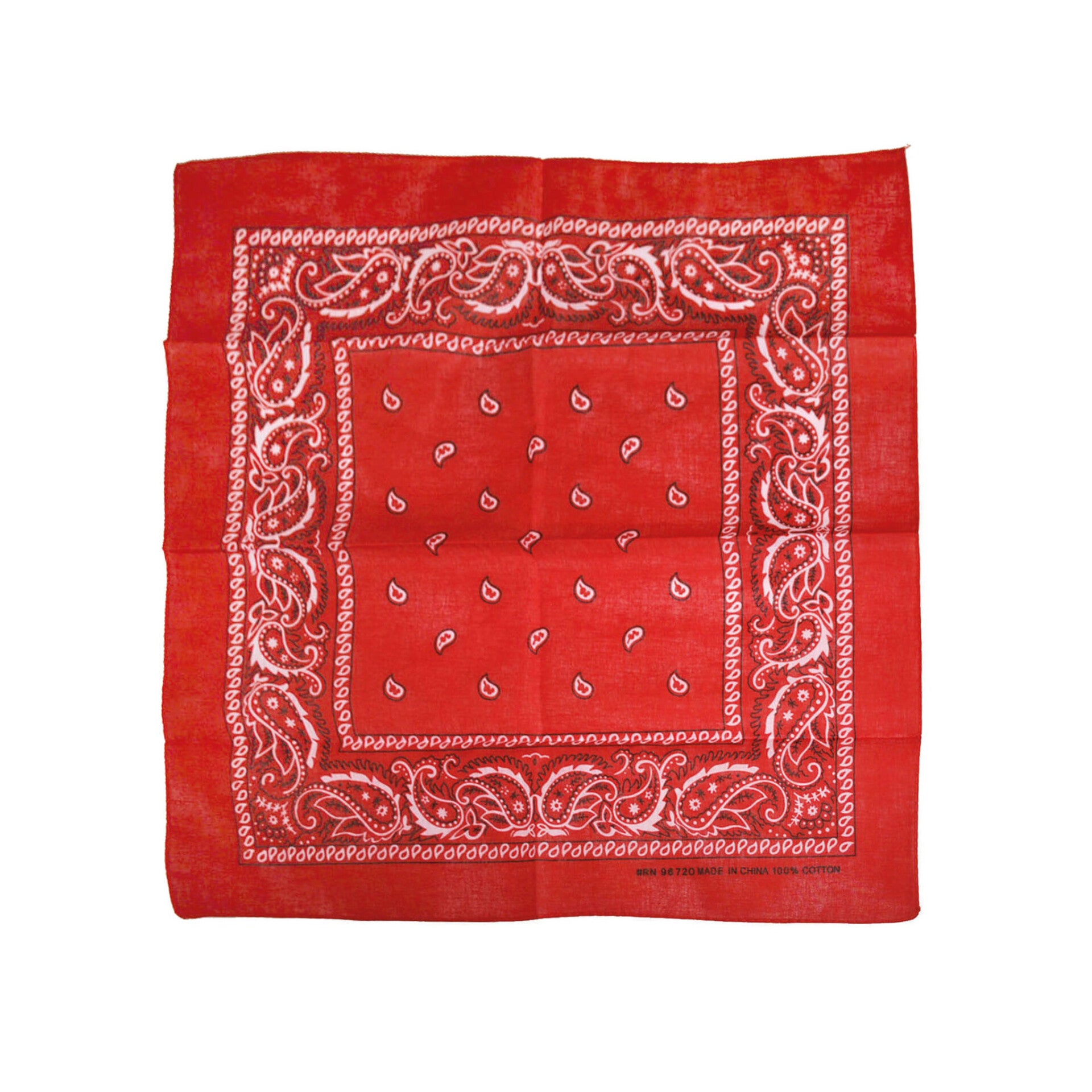 Zakdoek: Rood 55cm x 55cm