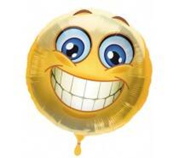 Folie Ballon Helium  Smile
