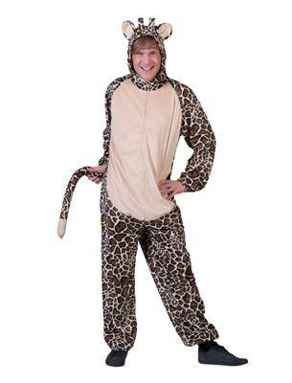 Dames/Heren Dieren: Giraffe Onesie