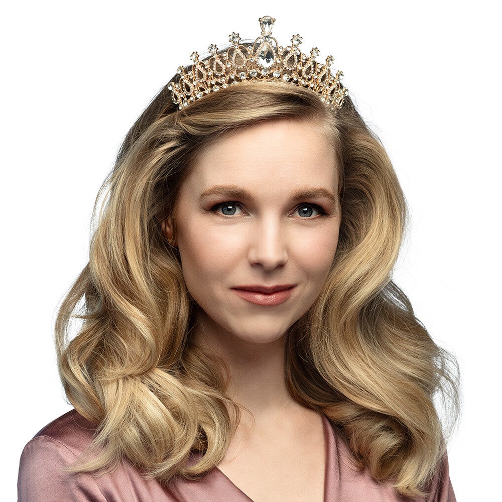 Hoofddeksel: Kroon/Tiara Royal Sophia