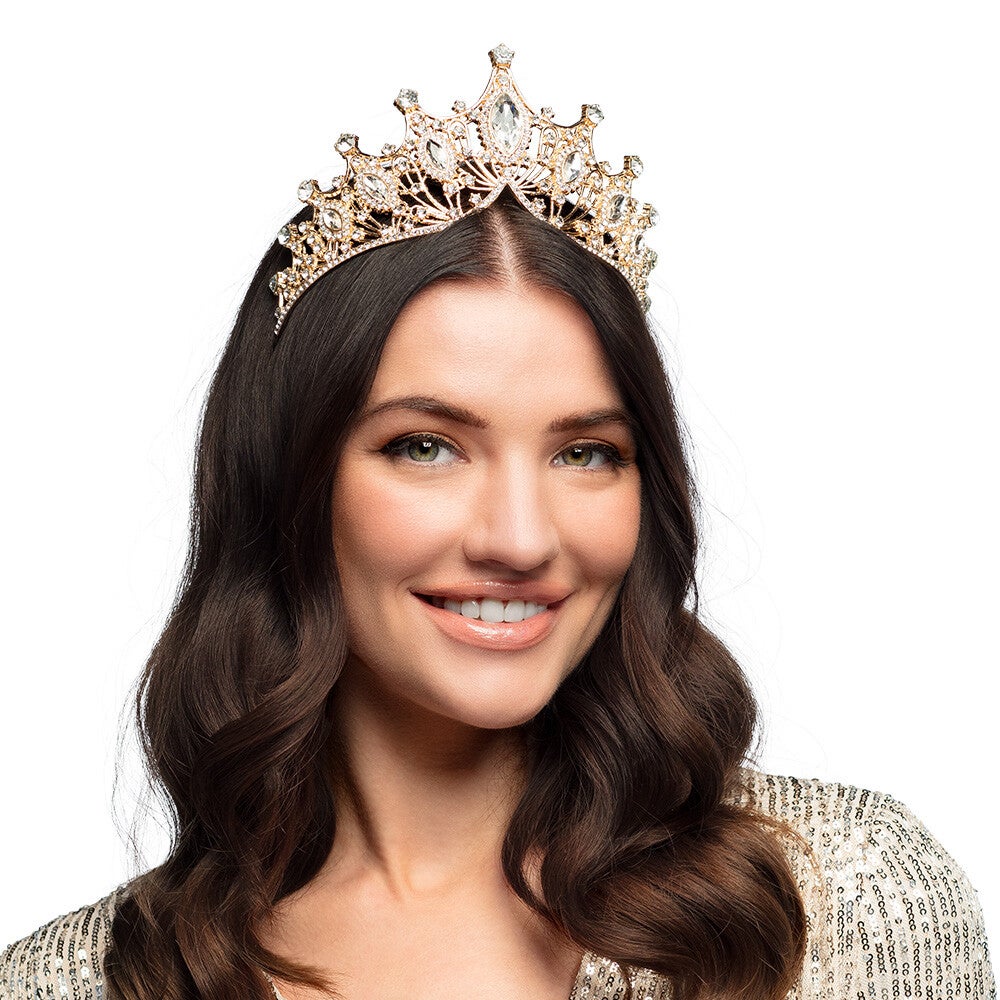 Hoofddeksel: Kroon/Tiara Royal Lady