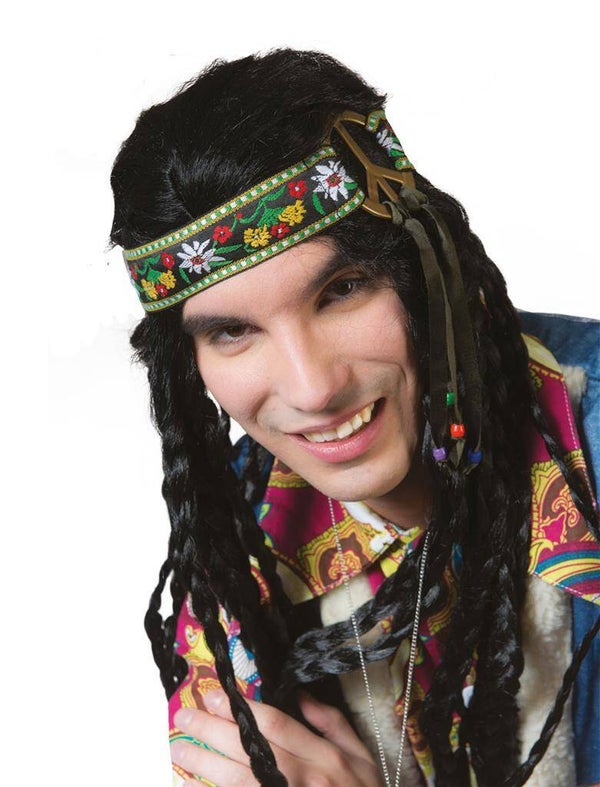 Hoofddeksel: Hoofdband Flower Power