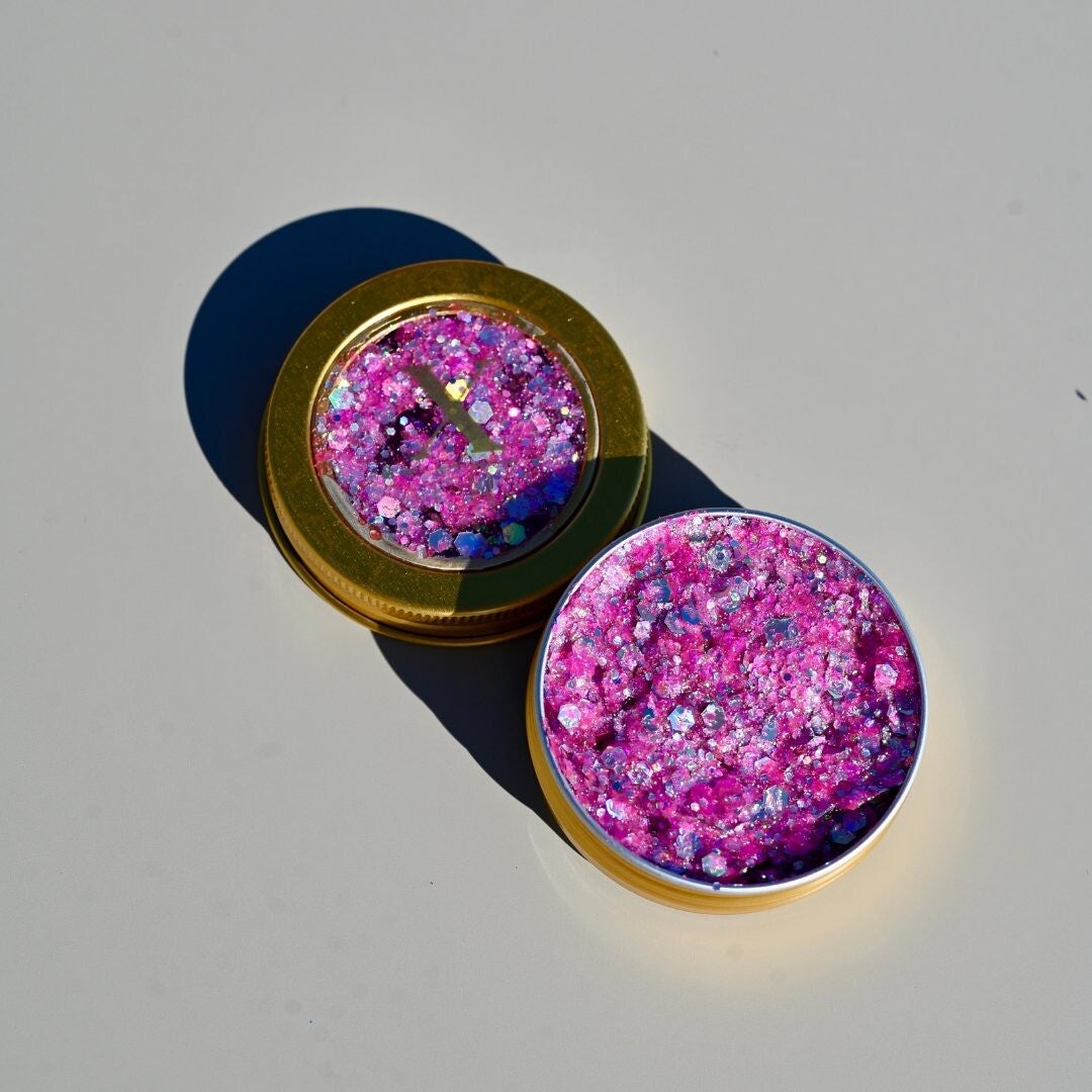 glitters: Pink Diamond gezicht glitters
