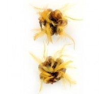 Hoofddeksel: Bloemetje met Clip/Speld