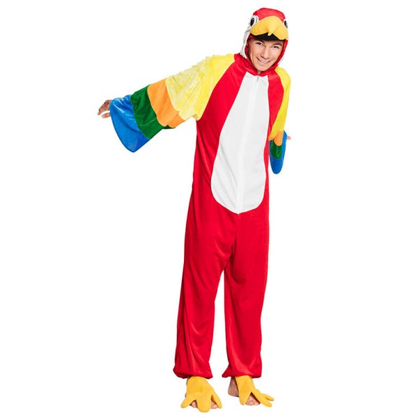 Tiener Dieren: Papegaai pluche (max 1.65)