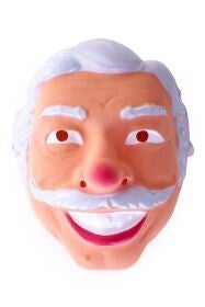 Maskers:  Masker abraham plastic