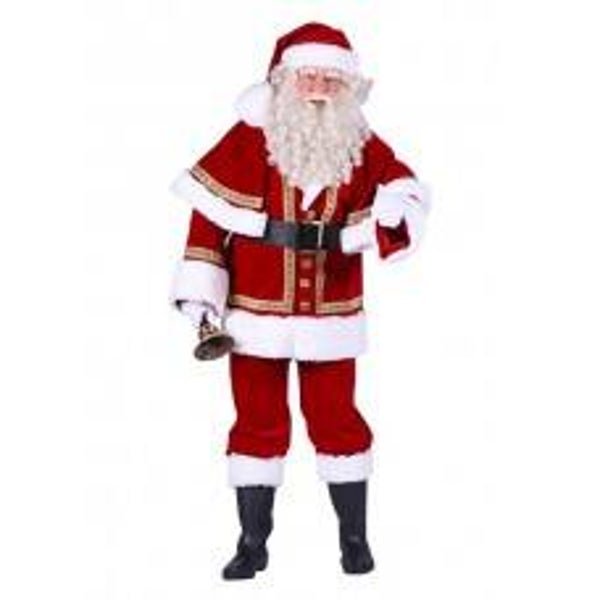 Kerst: Kerstman Fluweel Deluxe