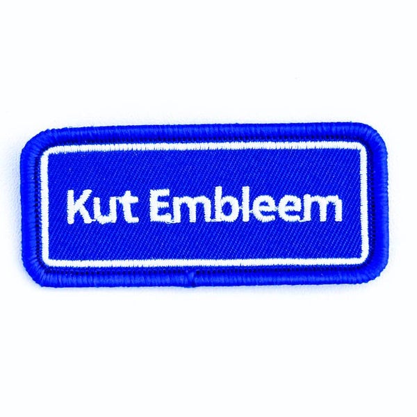 Embleem: Kut Embleem 7 x 3 cm