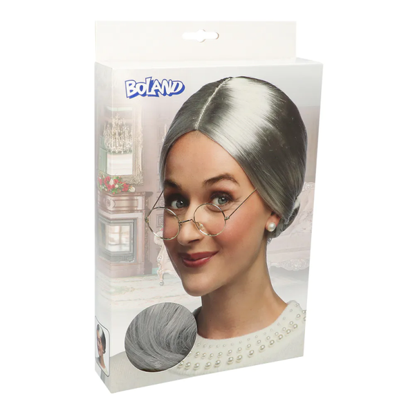 Dames Pruik: Pruik Granny