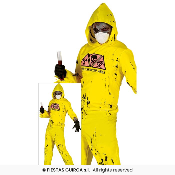 Heren Halloween: Radioactieve zombie een maat