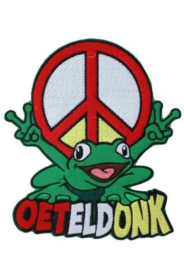 Oeteldonk Embleem: Oetel/Kikker Oeteldonk Peace