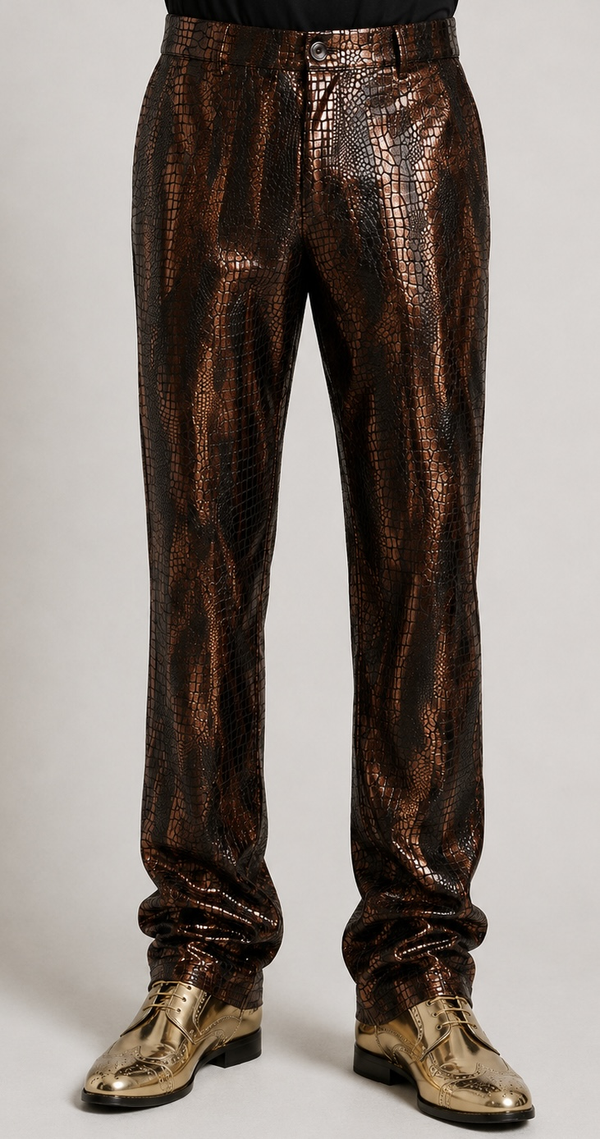 Heren Disco, Glitter & Fout: Croco broek