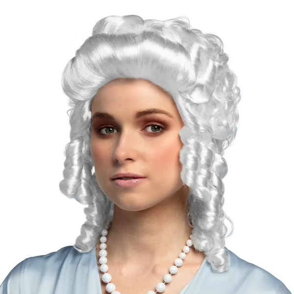 Dames Pruik: Baroque Woman
