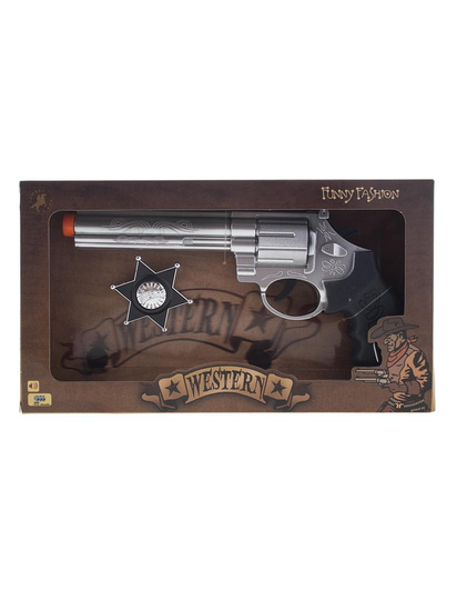 Wapen: Revolver met geluid + Sheriff Ster