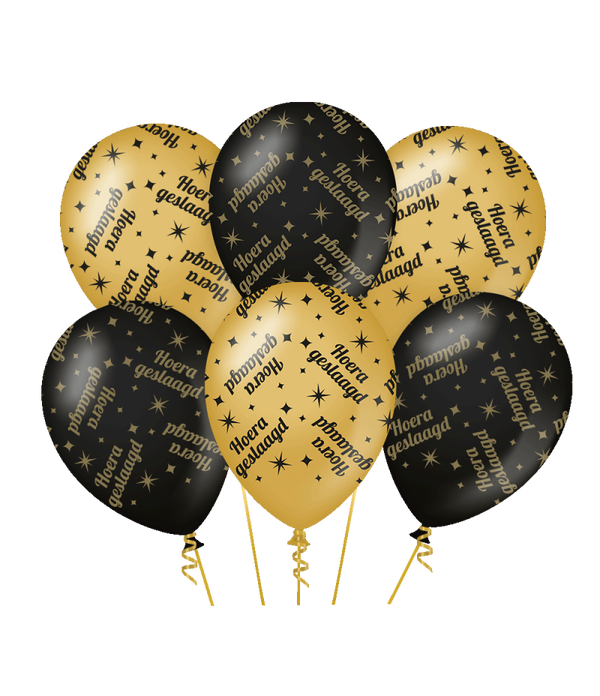 Geslaagd: Classy party balloons - Geslaagd