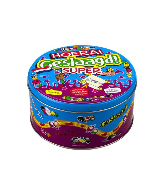 Geslaagd: Snoeptrommel - Geslaagd school