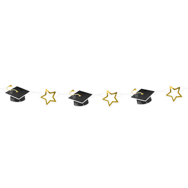 Geslaagd: Kartonnen slinger Graduation