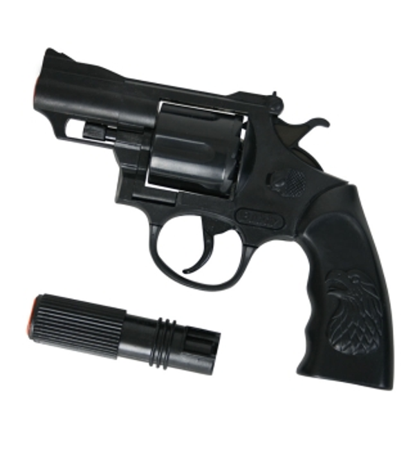 Wapen: Revolver Buddy 12-​Schuss