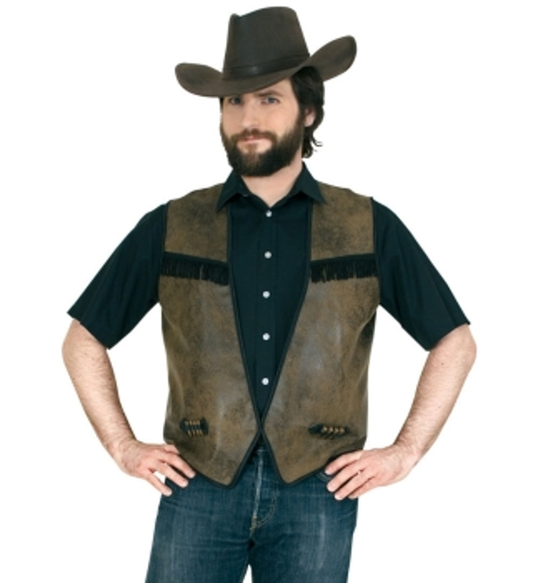 Heren Western: Cowboy vest