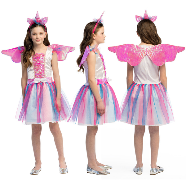 Kinderen Sprookjes: Kinderkostuum Unicorn girl