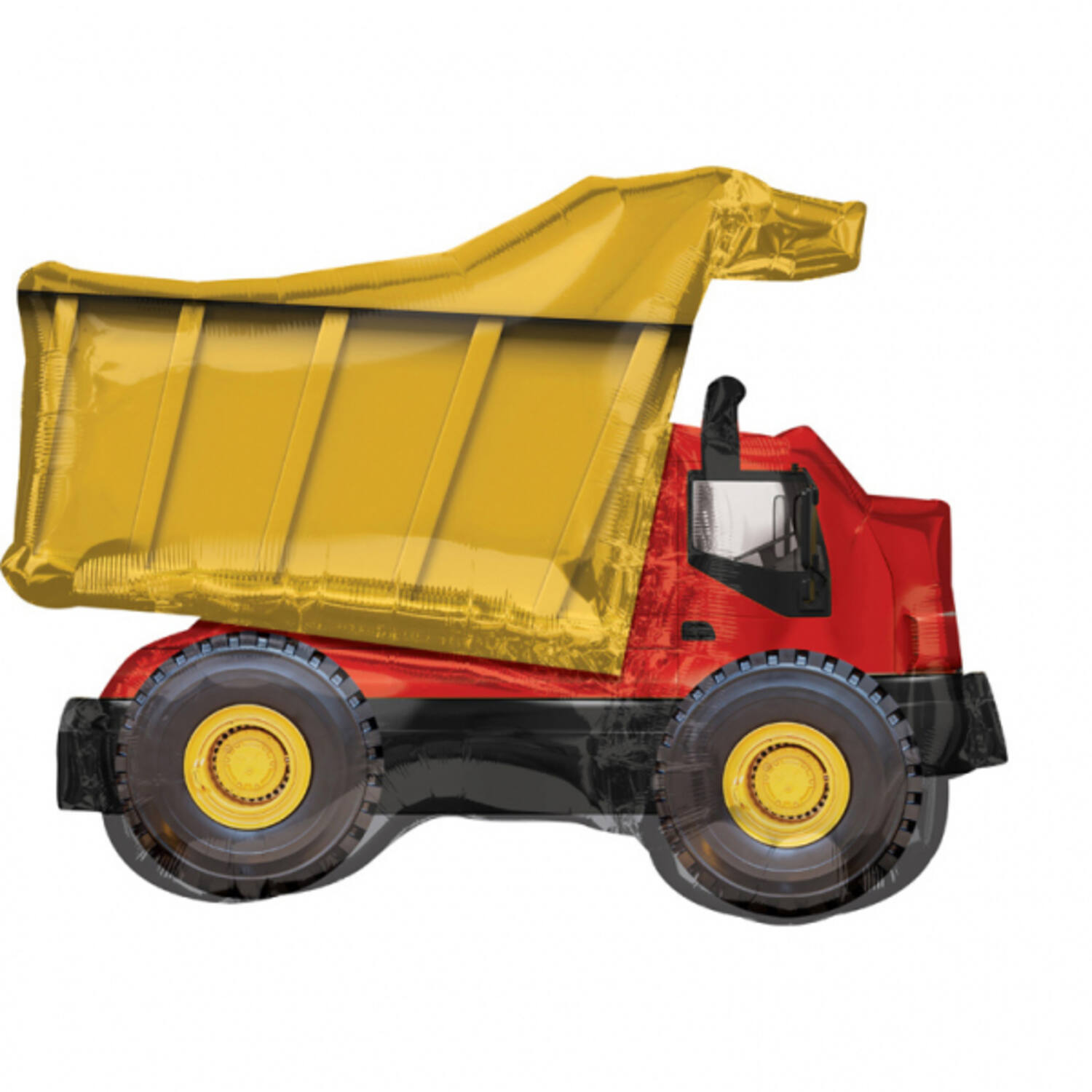 Helium folieballon - Vorm - Kiepwagen - 81 x 63 cm