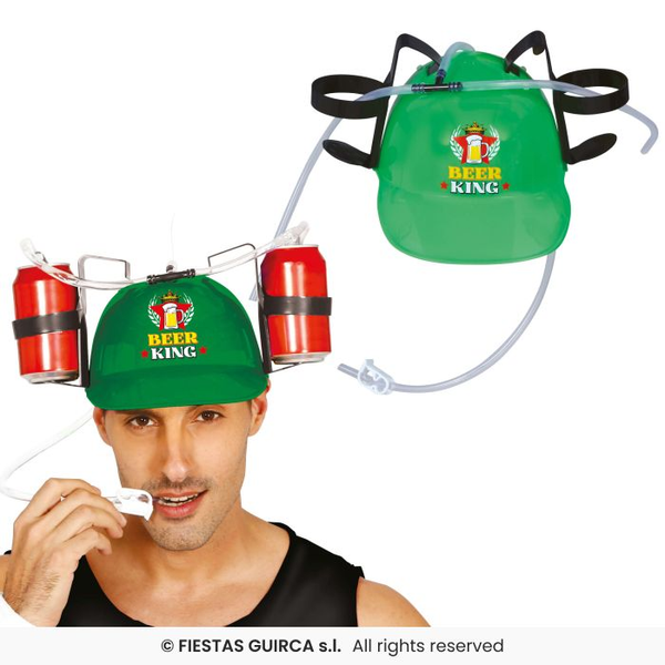 Hoofddeksel: Helm voor drankjes
