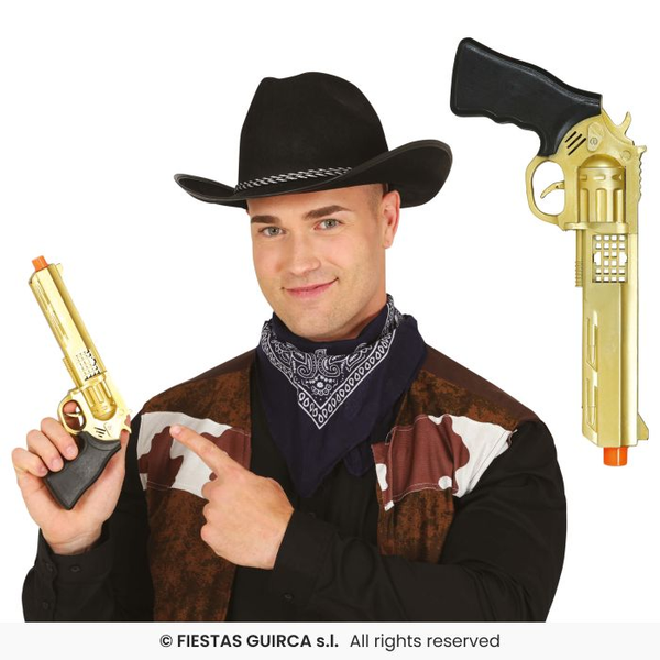 Wapen: Gouden pistool 27 cm