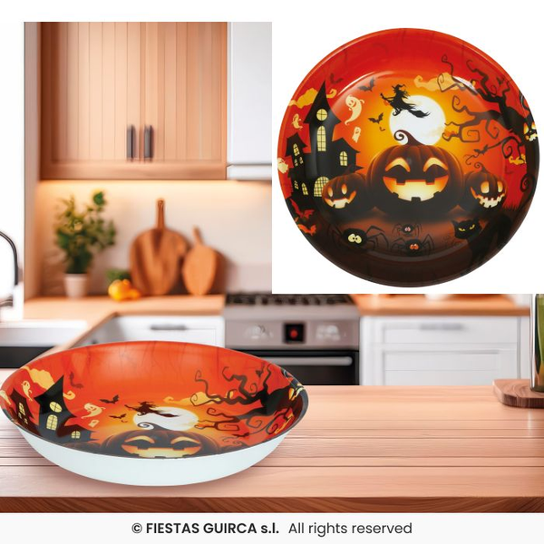 Halloween: Schaal 32 cm kunststof div.