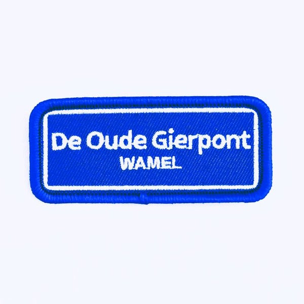 Embleem: De Oude Gierpont – Wamel 7 x 3 cm
