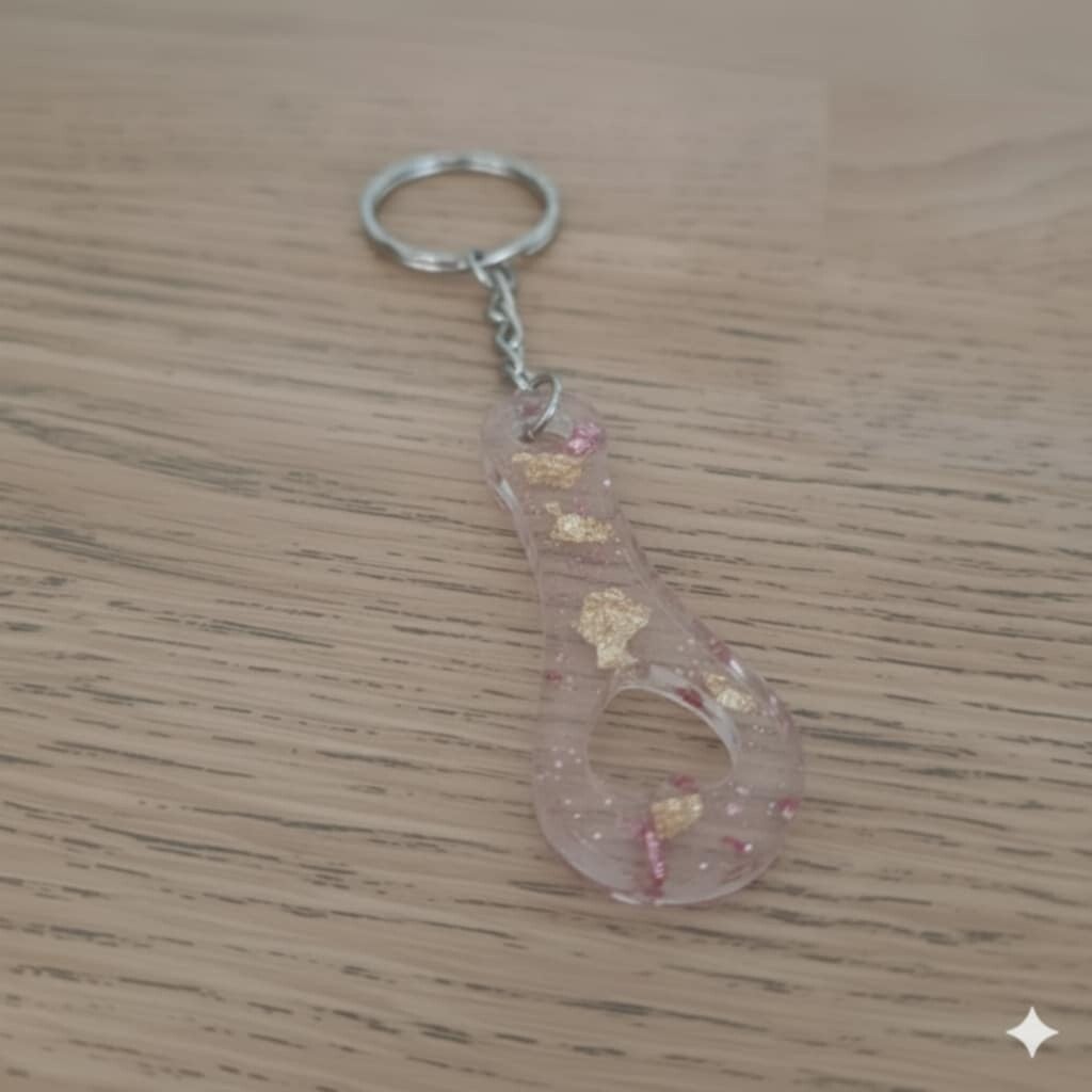 🛒 Porte-clé jeton de caddie