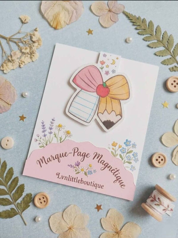 ✨ Marque‑Pages Magnétiques